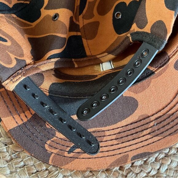 𝅺Vintage Camouflage Champion Motor Graders SnapBack Hat - Picture 9 of 11